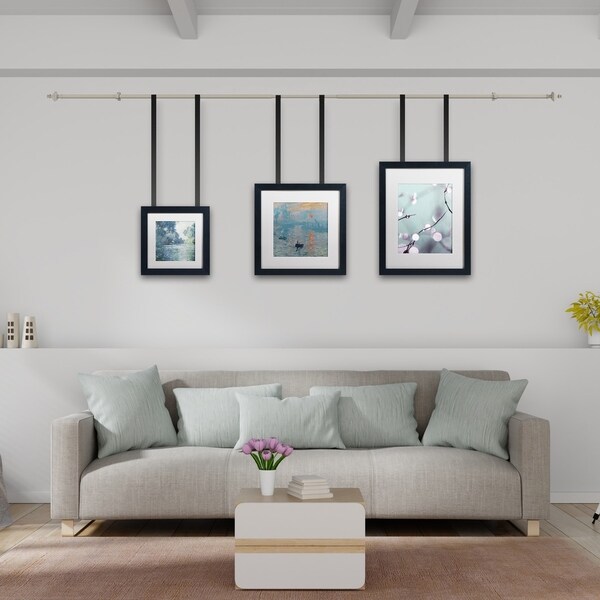 1-Inch Decorative Modern Turned Finial Curtain Rod by Lavish Home