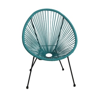 Light Blue Acapulco Outdoor Patio Chair 2 Chair Set