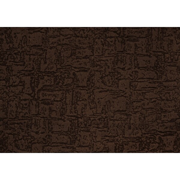 Monarch Specialties Pillow - 18"X 18" , Dark Brown Mosaic Velvet , 1Pc