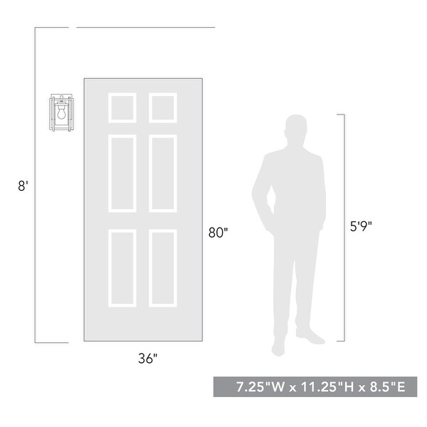 Golden Lighting Tribeca Outdoor Wall Sconce