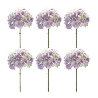 Hydrangea Stem (Set of 6) - 8.5 x 8.5 x 19.5