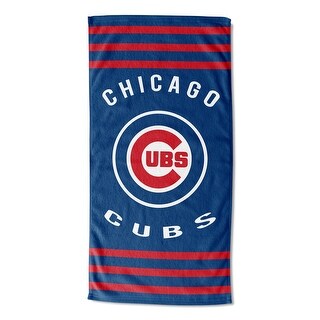 MLB 720 Cubs Stripes Beach Towel - 30x60