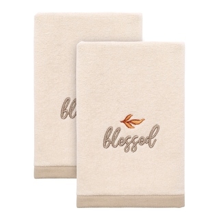 Avanti Grateful Patch Fingertip Towel 2 Pack