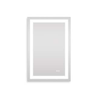 LED Lighted Bathroom Mirror with 3 Colors Light Touch Button Anti-Fog