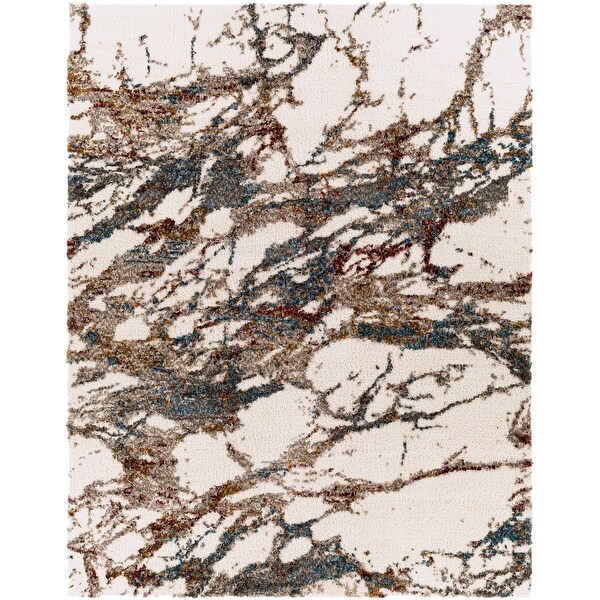 Artistic Weavers Taryn Abstract Splatter Pattern Shag Area Rug