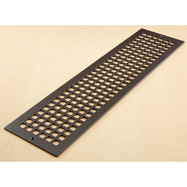Reggio Registers Grid Series 6" x 30" Floor Grille without Mounting