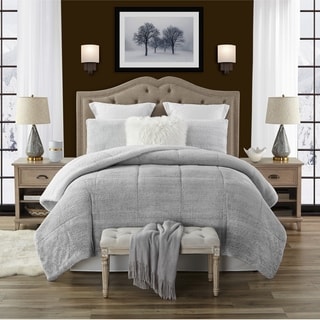 Copper Grove Guanipa Plush Comforter Set (Reverses to Sherpa)