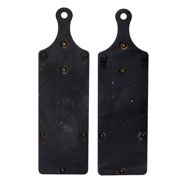 Multi Metal Farmhouse Wall Decor Text (Set of 2)