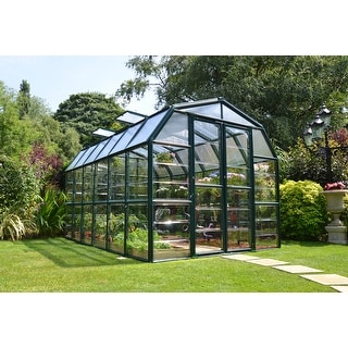 Palram - Canopia Outdoor Grand Gardener 8' x 12' Greenhouse - Clear