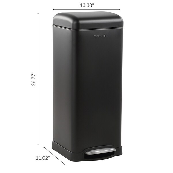 happimess Betty Retro 8-Gallon Step-Open Trash Can