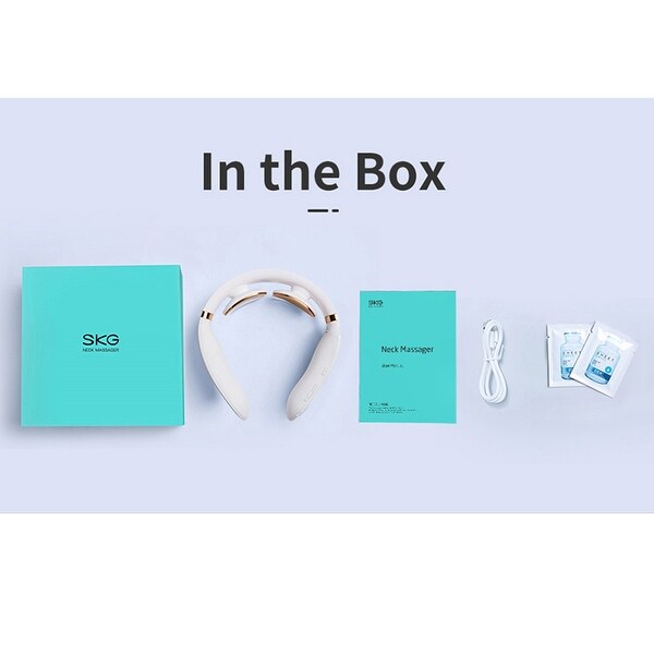 Portable Bluetooth Smart Neck Massager for Pain Relief