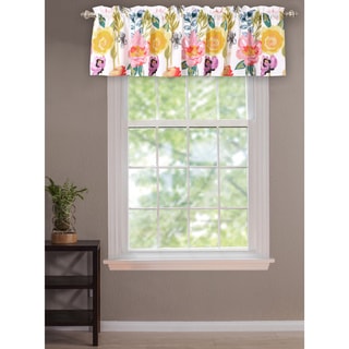 Greenland Home Fashions Watercolor Dream Window Valance