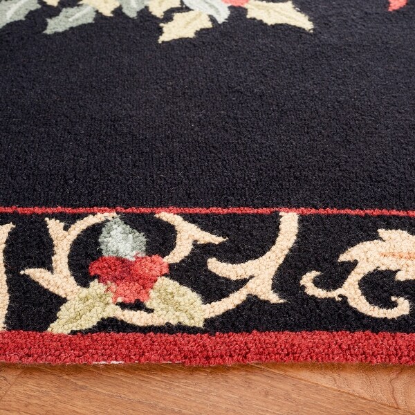 SAFAVIEH Handmade Chelsea Imani Holiday Noel Wool Rug