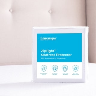 Linenspa Essentials ZipTight Encasement Mattress Protector