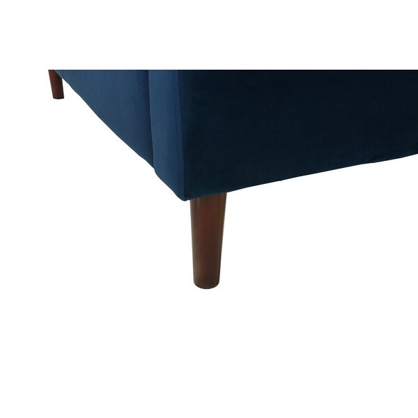 BSHTI 52" Modern Simple Design Stationary Loveseat