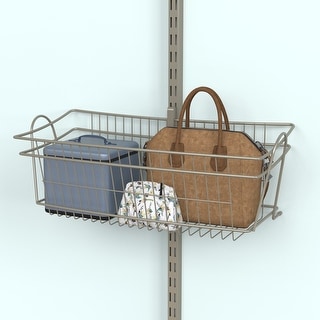 ClosetMaid ShelfTrack Close Mesh Wire Basket