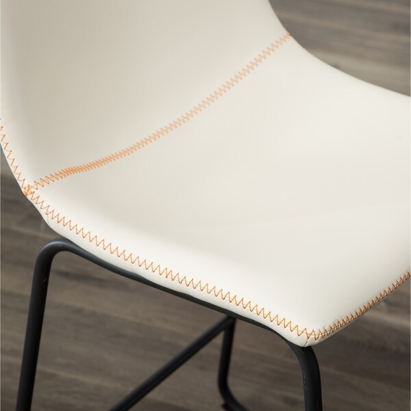 Roundhill Furniture Bronco Antique Wood Counter Height 5-piece Dining Set