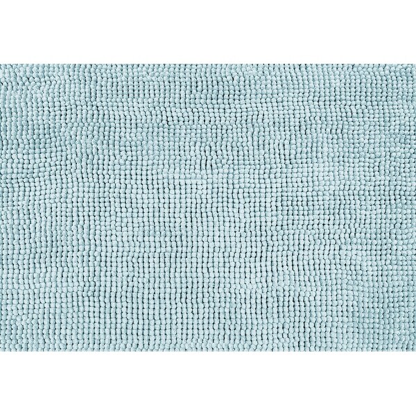 Bathmat Chenille Light Blue - 19.7" x 31.5"