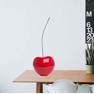 Finesse Decor Cherry Resin Modern Sculpture - Different Sizes and colors