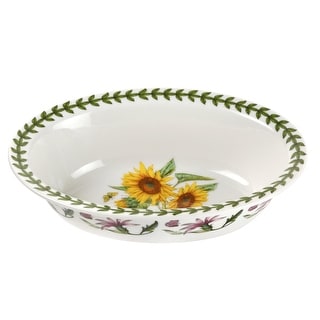 Portmeirion Botanic Garden Sunflower Oval Pie Dish