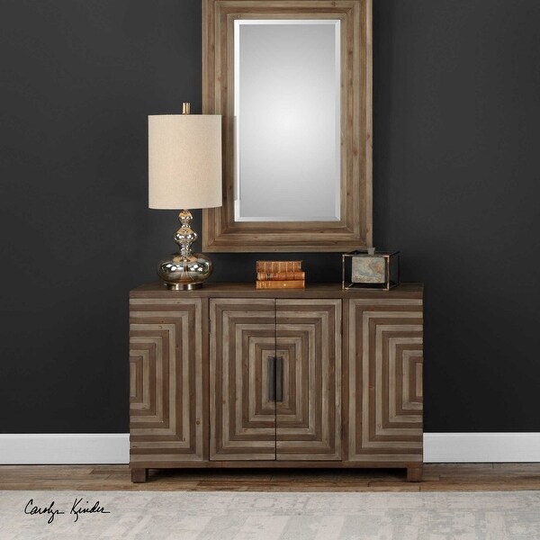 32� Layton Geometric Console Cabinet