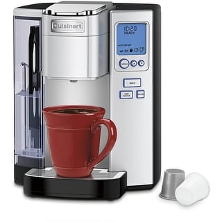 Cuisinart SS-10FR Premium Single-Serve Coffeemaker, Light Grey - Certified Refurbished