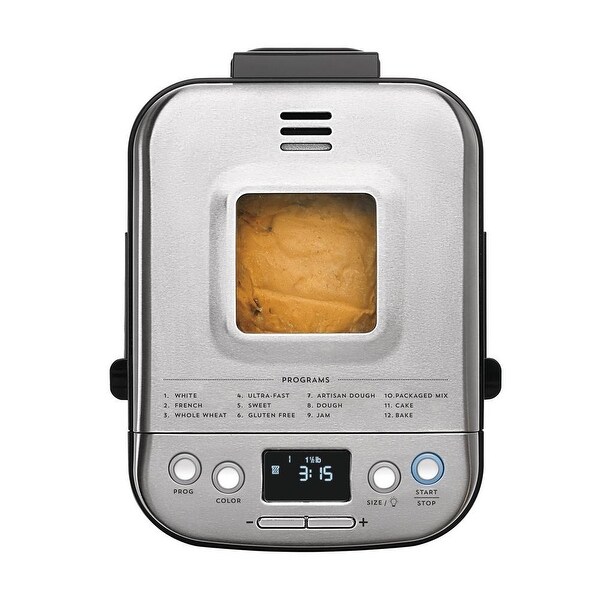 Cuisinart Compact Stainless Steel Bread Maker