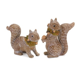 Squirrel Figurine (Set of 2)