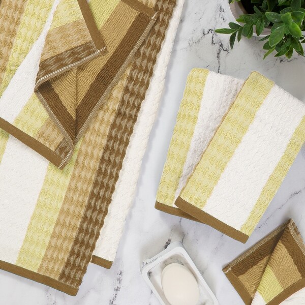 Harper Riley Brayson Stripe - 6 Piece Towel Set