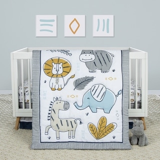 Zambia 4 Piece Crib Bedding Set
