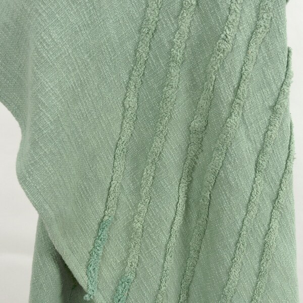 Rizzy Home Geometric Textured Cotton Throw