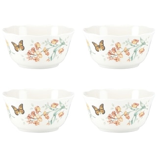 Butterfly Meadow Melamine 4-Piece All-Purpose Bowl Set