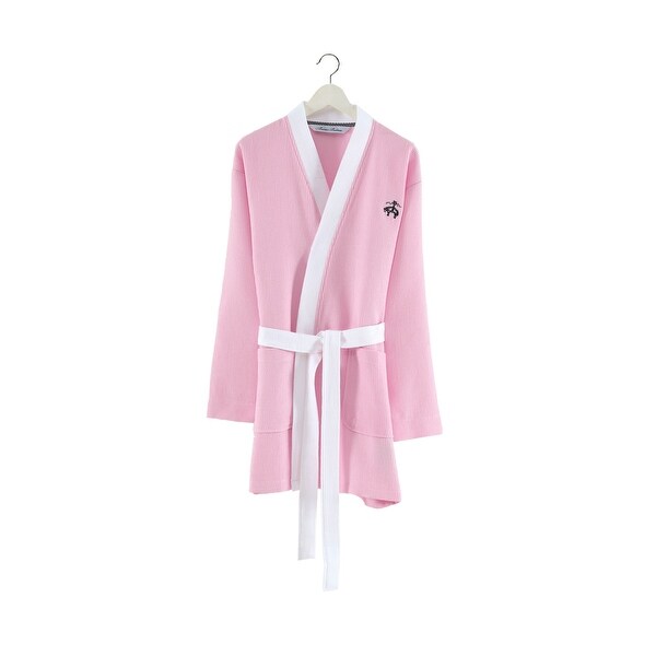 Brooks Brothers Waffle Kimono Bathrobe