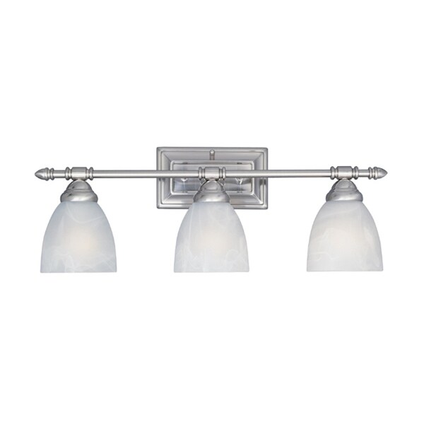 Designers Fountain Three Light Down Lighting 23.75" Wide Bathroom