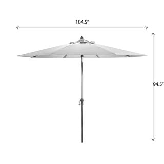 Jordan Manufacturing 9-foot Steel Market Umbrella