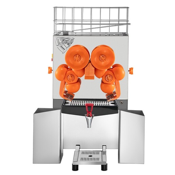 VEVOR Commercial Electric Orange Squeezer Juice Fruit Maker Juicer Press Machine - 17.7"x13.4"x39"