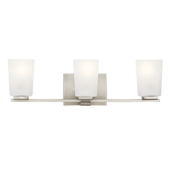 Kichler Lighting Roehm 3-Light Vanity Light Brushed Nickel