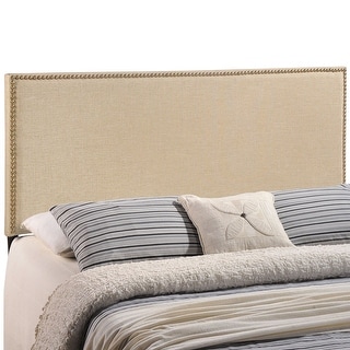 Region Queen-size Nailhead Upholstered Headboard
