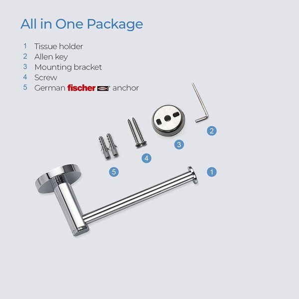 Circular Bathroom Toilet Paper Holder