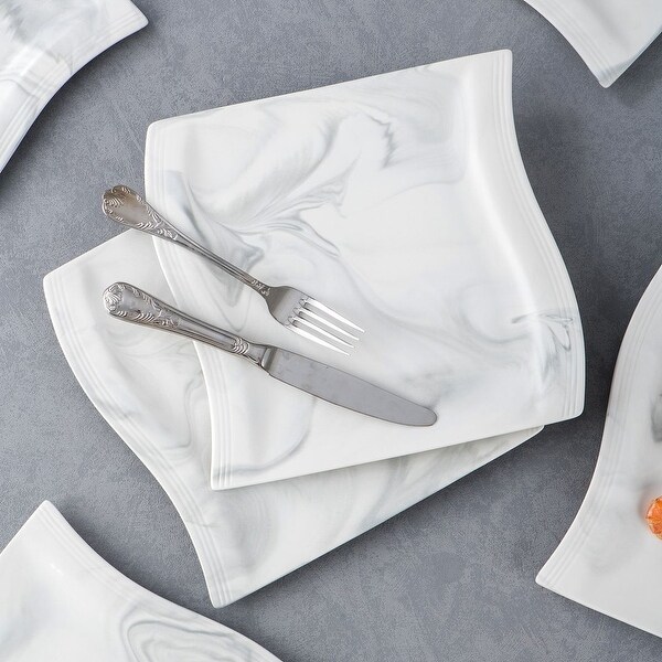 MALACASA Flora 10.25" Dinner Plate