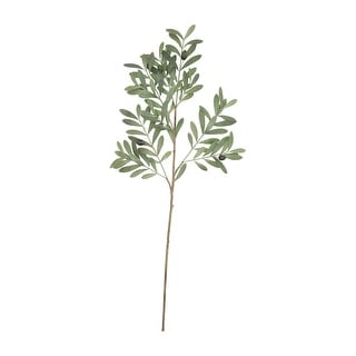 36" Faux Olive Branch