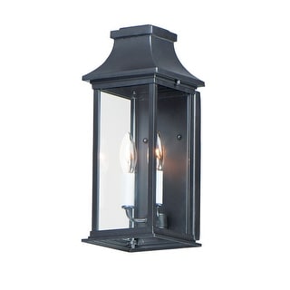 Vicksburg 2-Light Outdoor Pocket Wall Sconce