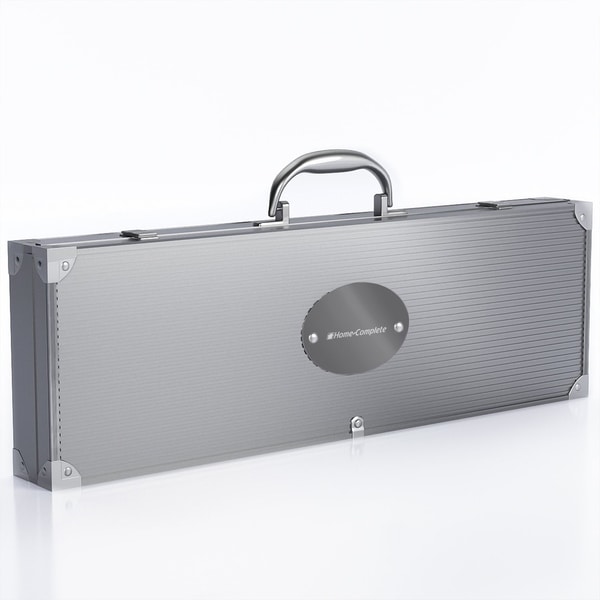 BBQ Grill Tool Set- 16 Piece High Quality Stainless Steel Barbecue Grilling Accessories Home-Complete