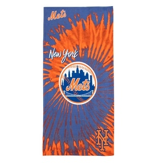 MLB 720 Mets Pyschedelic Beach Towel - 30x60
