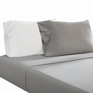 3 Piece Cotton Ultra Soft Bed Sheet Set, Prewashed