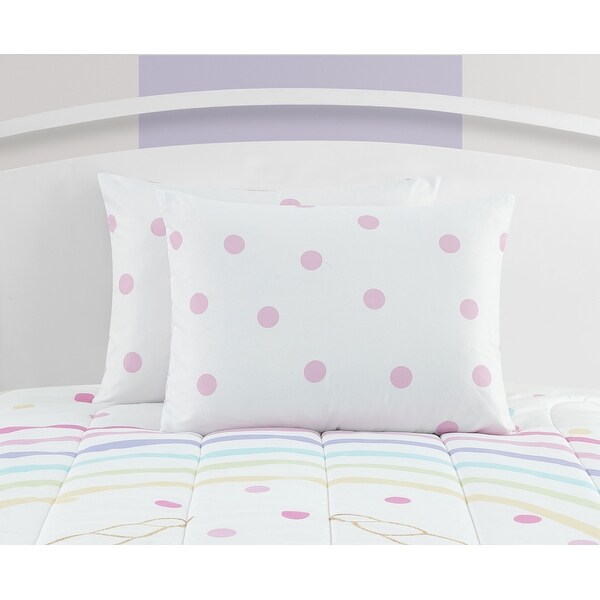 Magical Unicorn and Rainbow Comforter Set