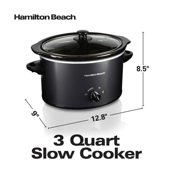 Hamilton Beach 3-Quart Slow Cooker