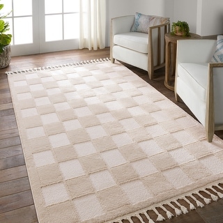 Catanza Geometric Cream/ Ivory Area Rug