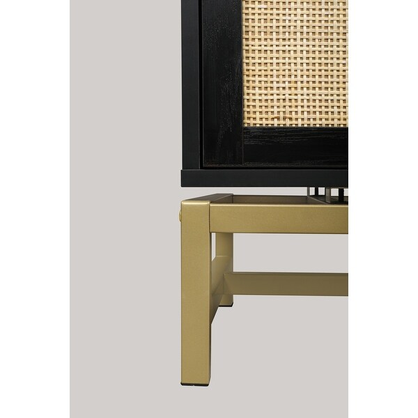 Natural Rattan Cabinet