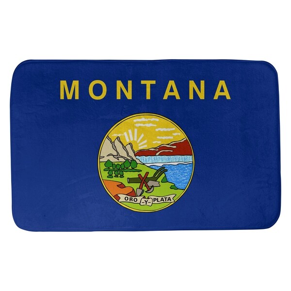 Smith Montana Flag Bath Mat